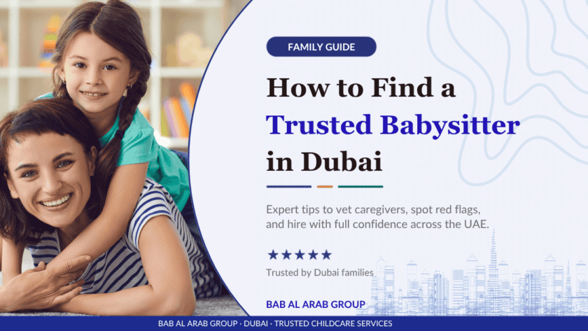 babysitting services in Dubai