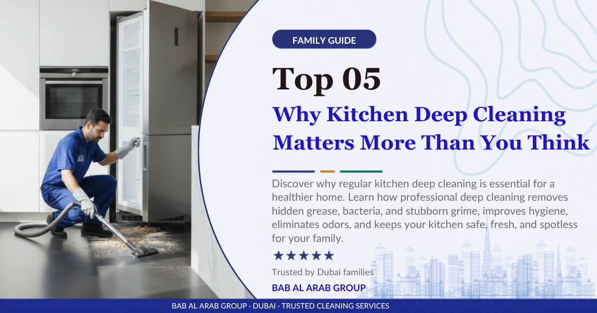 Why Deep Cleaning Your Kitchen Is More Important Than You Think